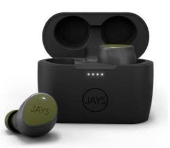 Amber Technology. Jays’ ergonomic and lightweight earbuds